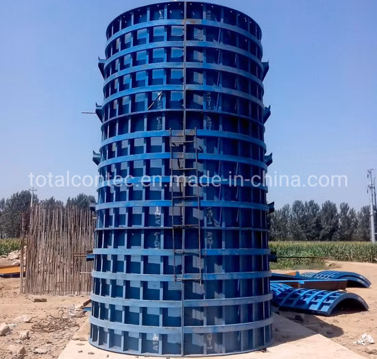 Coffrage de toit de mur de dalle de colonne concrète en acier en aluminium réglable pour la construction
